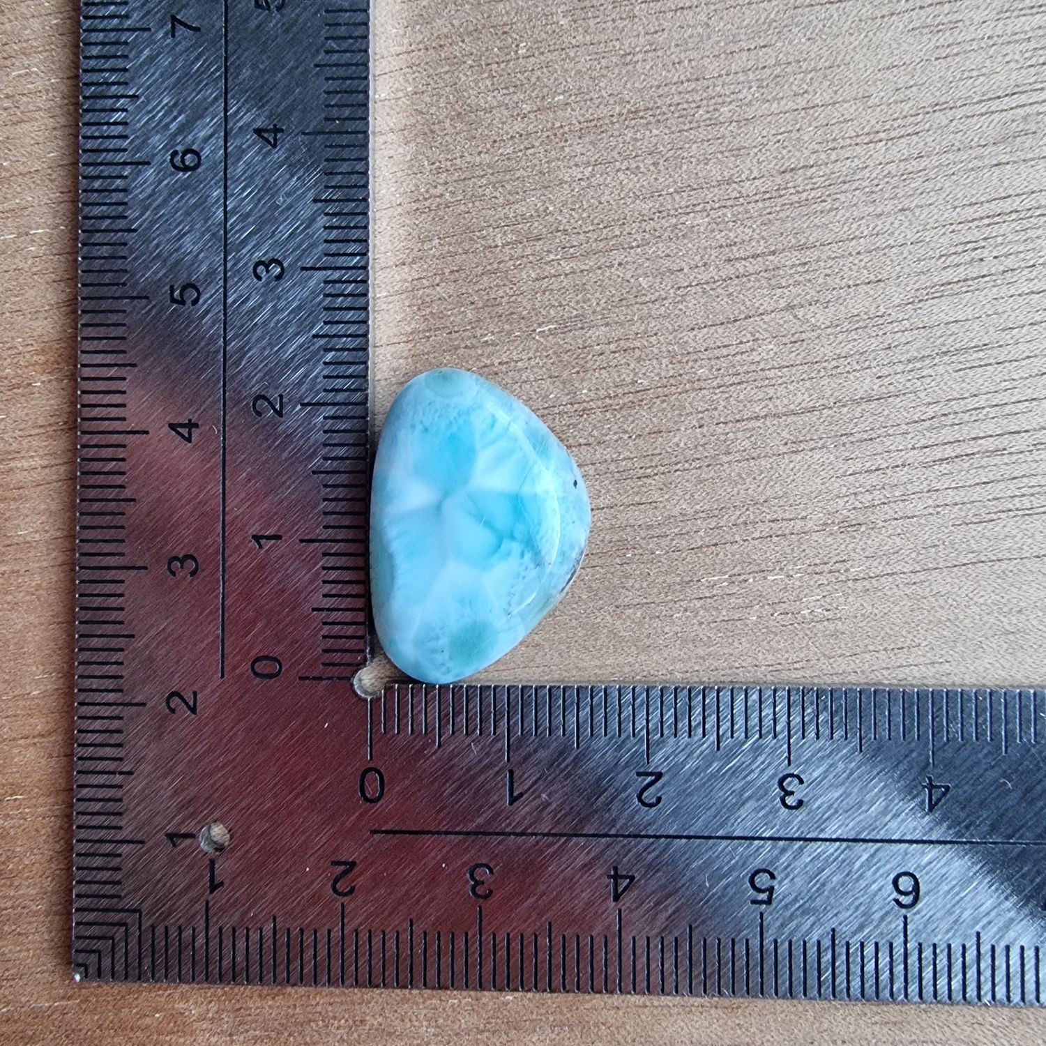 Larimar Cabochon / Pendant for jewelry making or diy craft projects 4gr