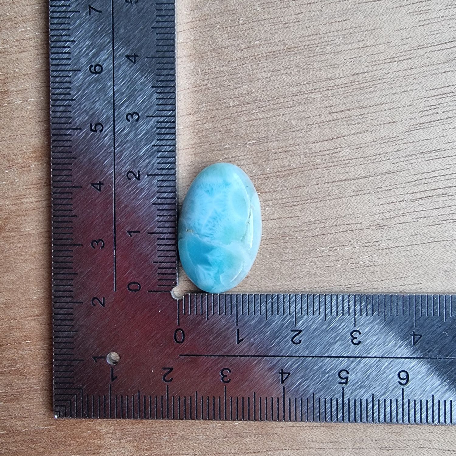 Larimar Cabochon / Pendant for jewelry making or diy craft projects 3.1gr