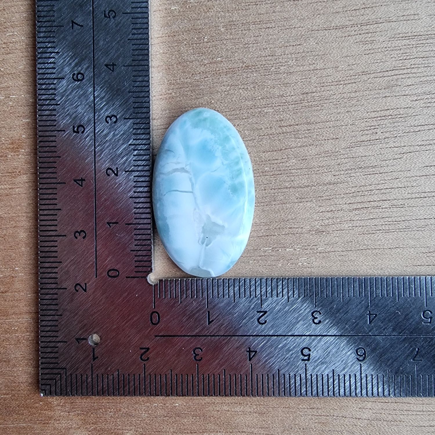Larimar Cabochon / Pendant for jewelry making or diy craft projects 6.1gr