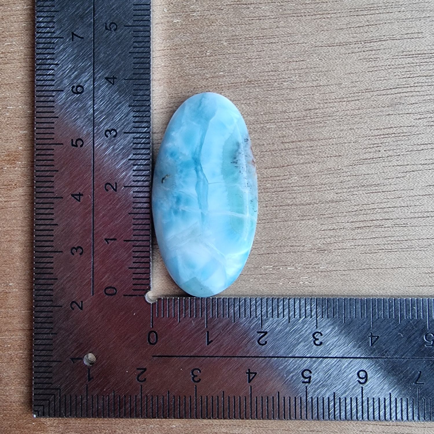 Larimar Cabochon / Pendant for jewelry making or diy craft projects 7.5gr