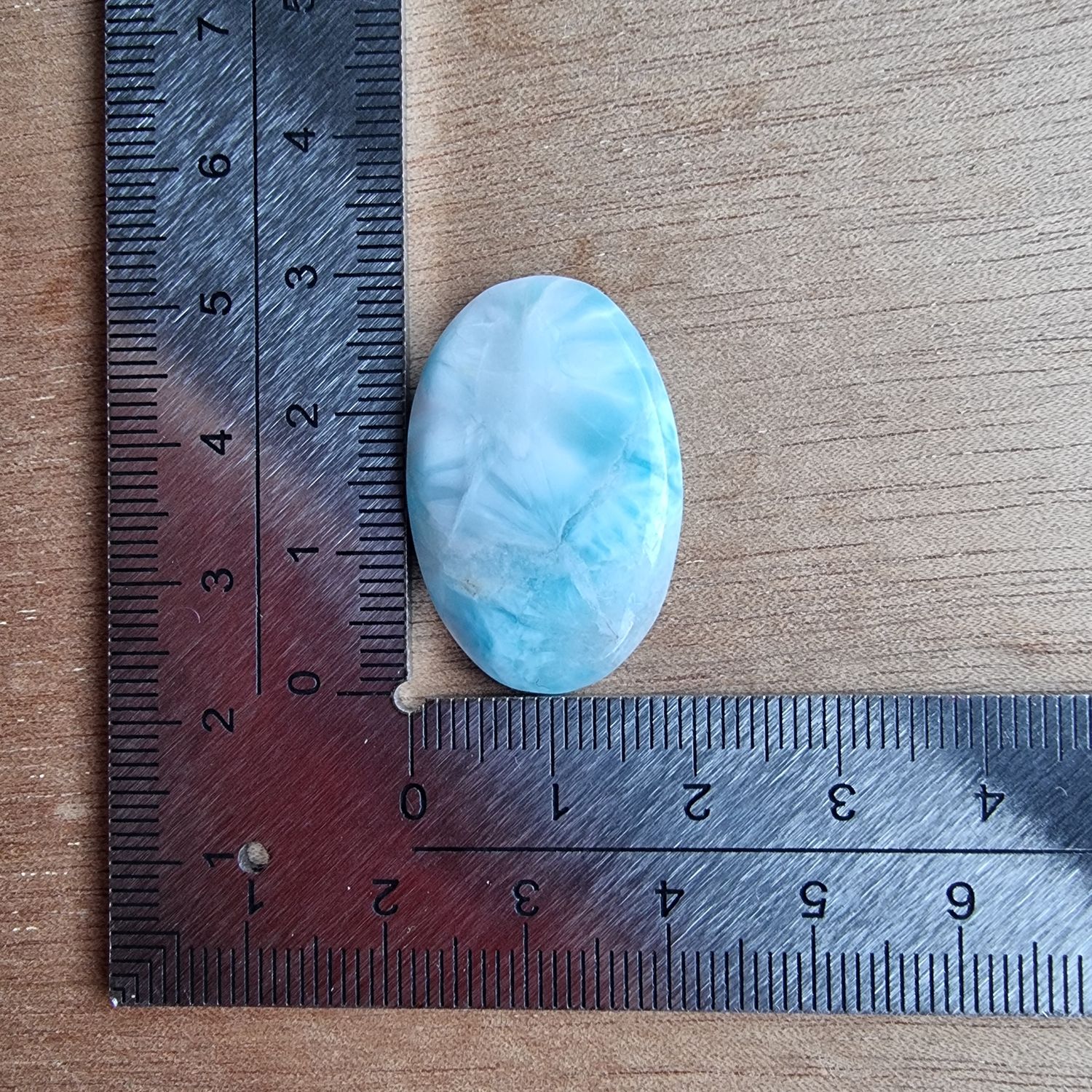 Larimar Cabochon / Pendant for jewelry making or diy craft projects 5.8gr