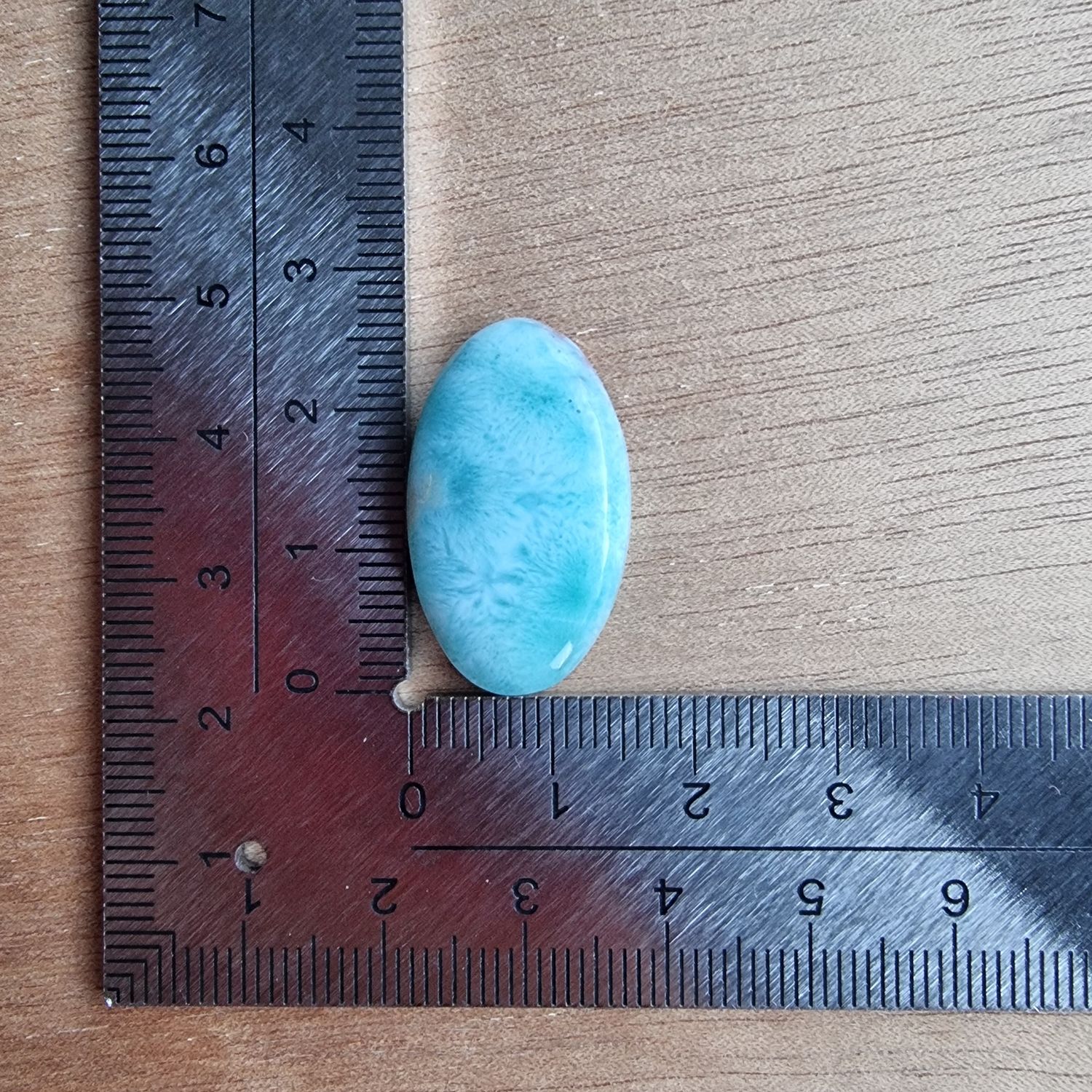 Larimar Cabochon / Pendant for jewelry making or diy craft projects 4.7gr
