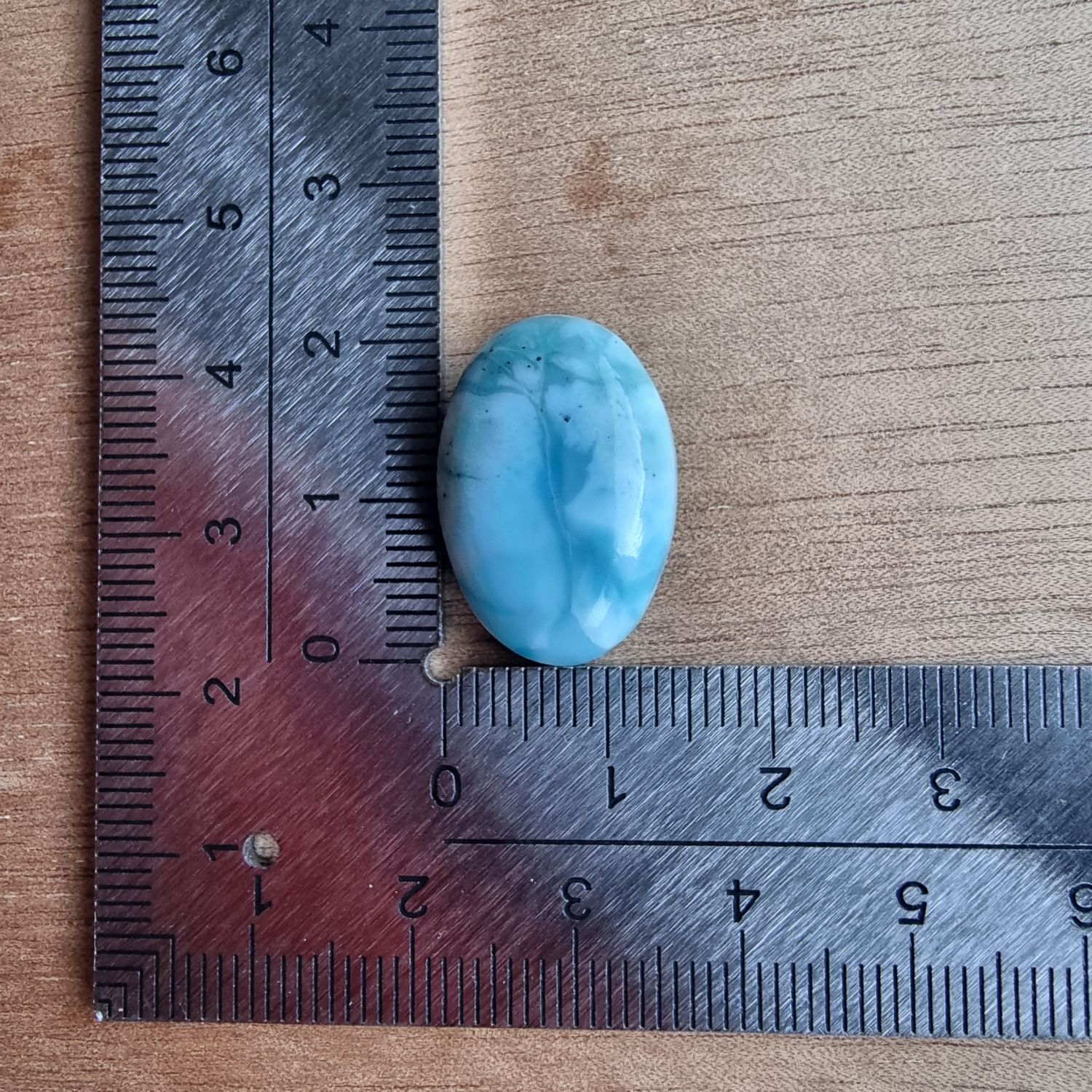 Larimar Cabochon / Pendant for jewelry making or diy craft projects 4.1gr