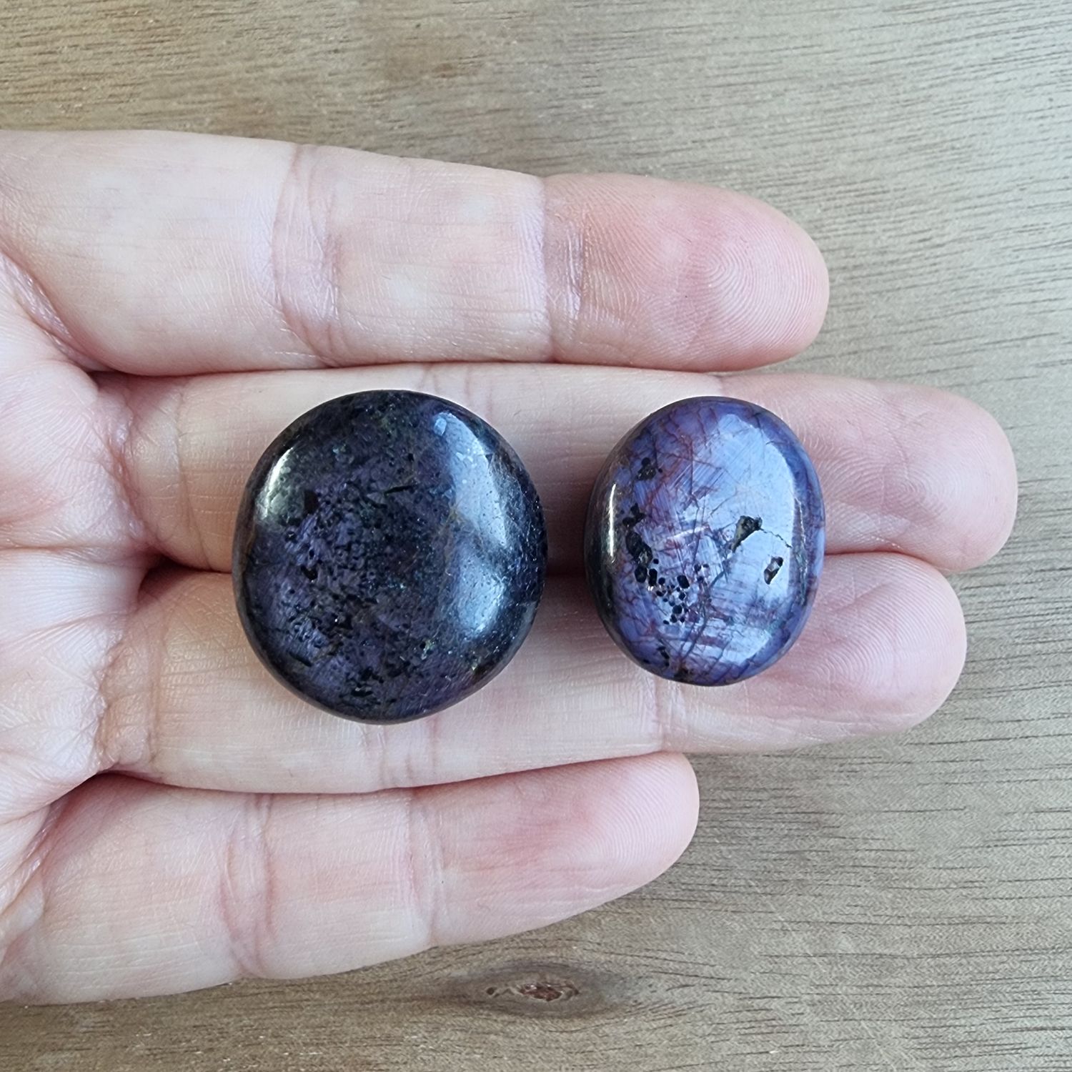 Indian Ruby / Star Ruby Cabochon Lot / Pendant Lot for jewelry making or diy craft projects 30.1gr