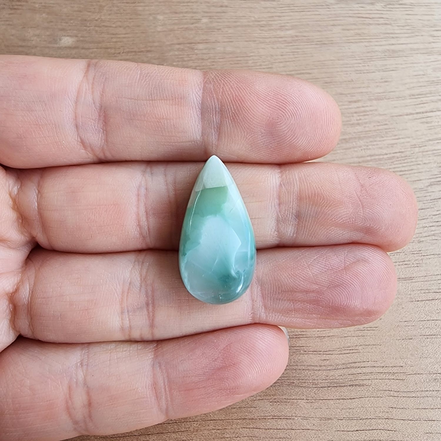 Hemimorphite Cabochon / Pendant for jewelry making or diy craft projects 4.3gr