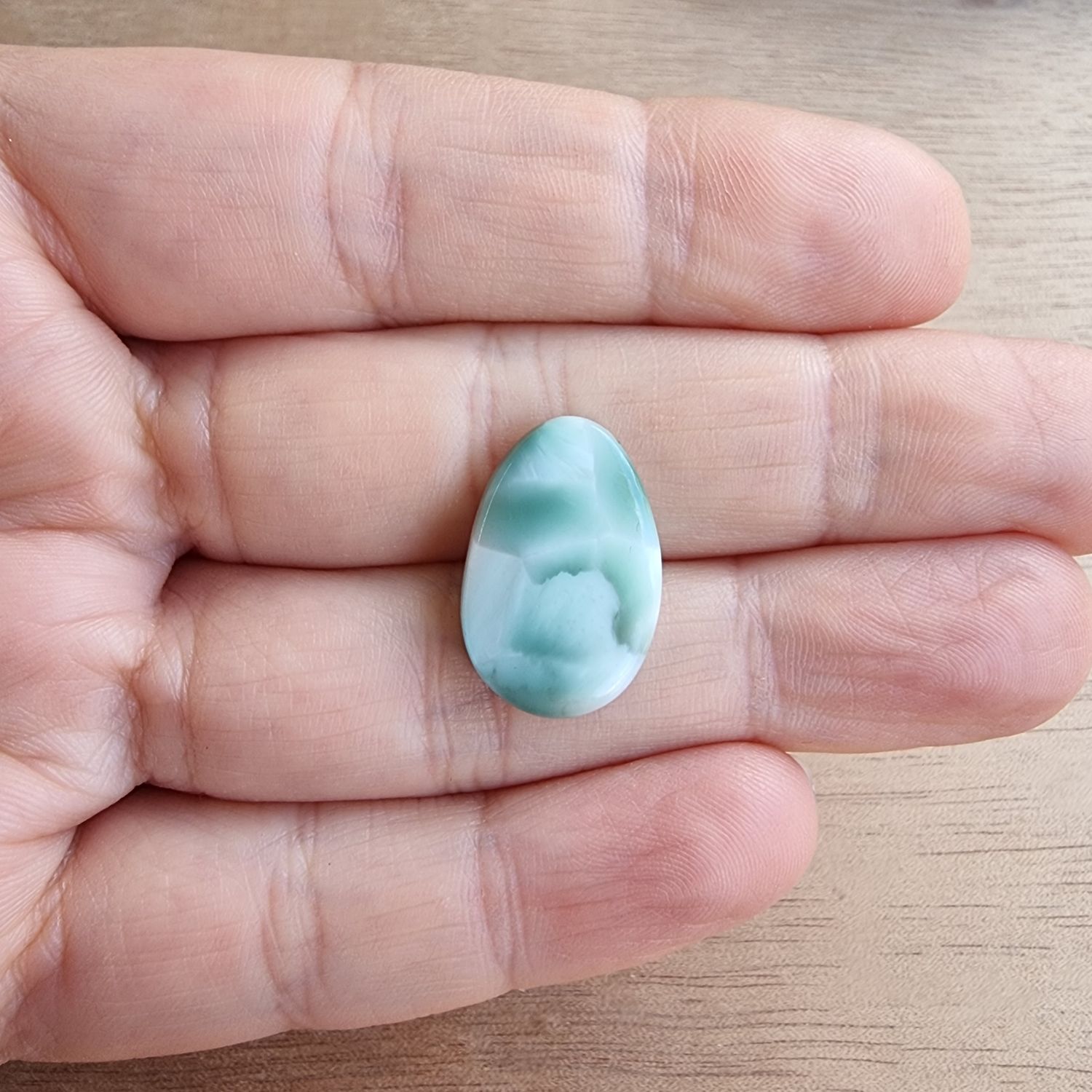 Hemimorphite Cabochon / Pendant for jewelry making or diy craft projects 2.4gr