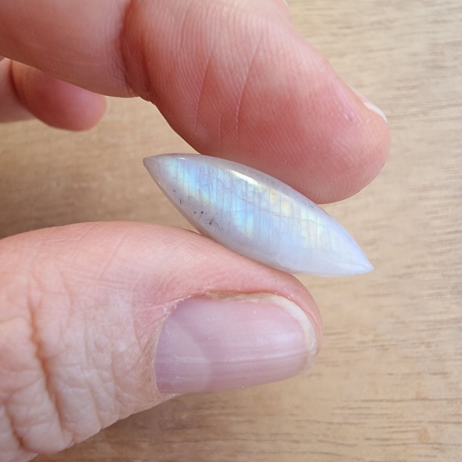 Moonstone Cabochon / Pendant for jewelry making or diy craft projects 2.1gr