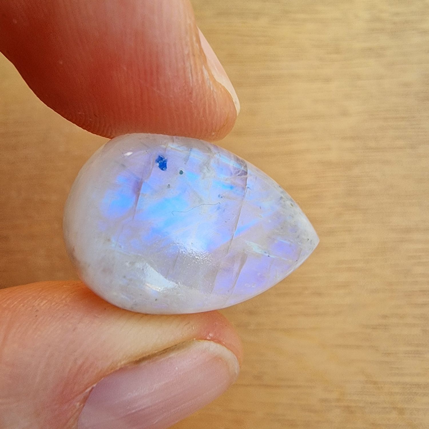 Moonstone Cabochon / Pendant for jewelry making or diy craft projects 4.5gr