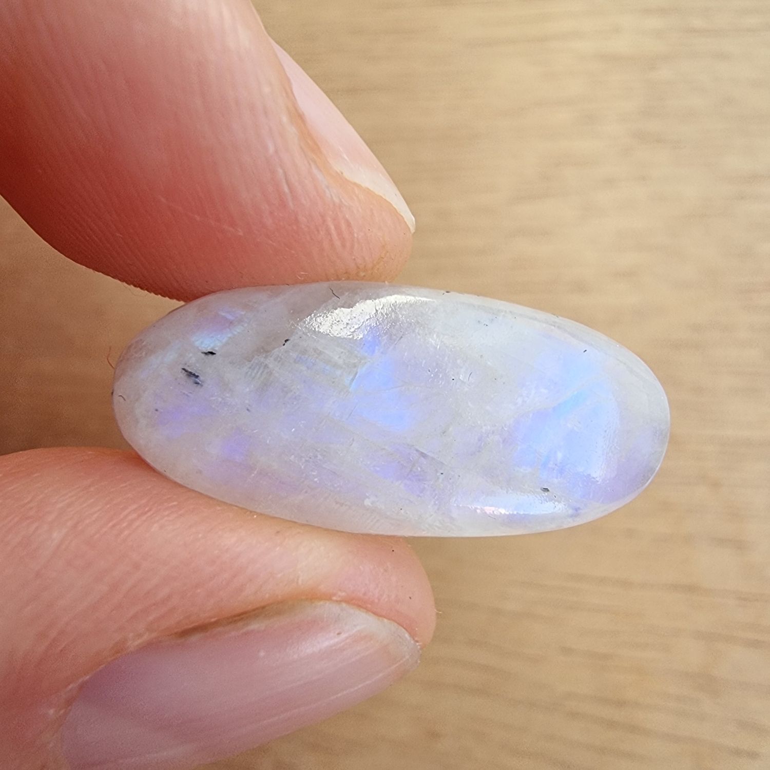 Moonstone Cabochon / Pendant for jewelry making or diy craft projects 3.8gr