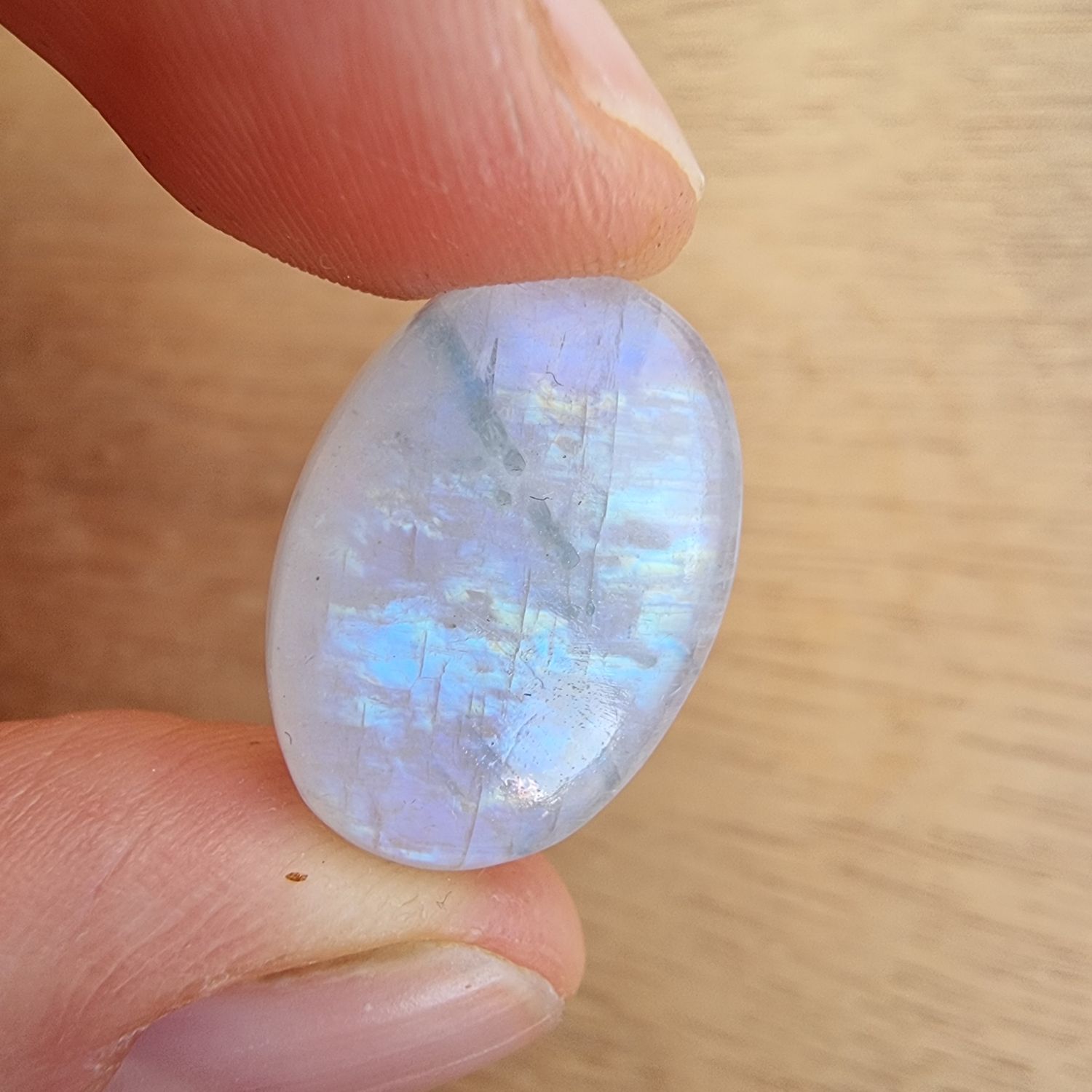 Moonstone Cabochon / Pendant for jewelry making or diy craft projects 4.1gr