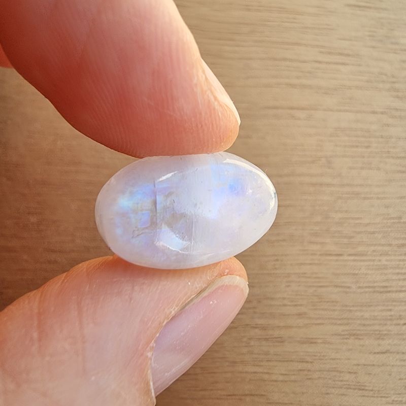 Moonstone Cabochon / Pendant for jewelry making or diy craft projects 3gr