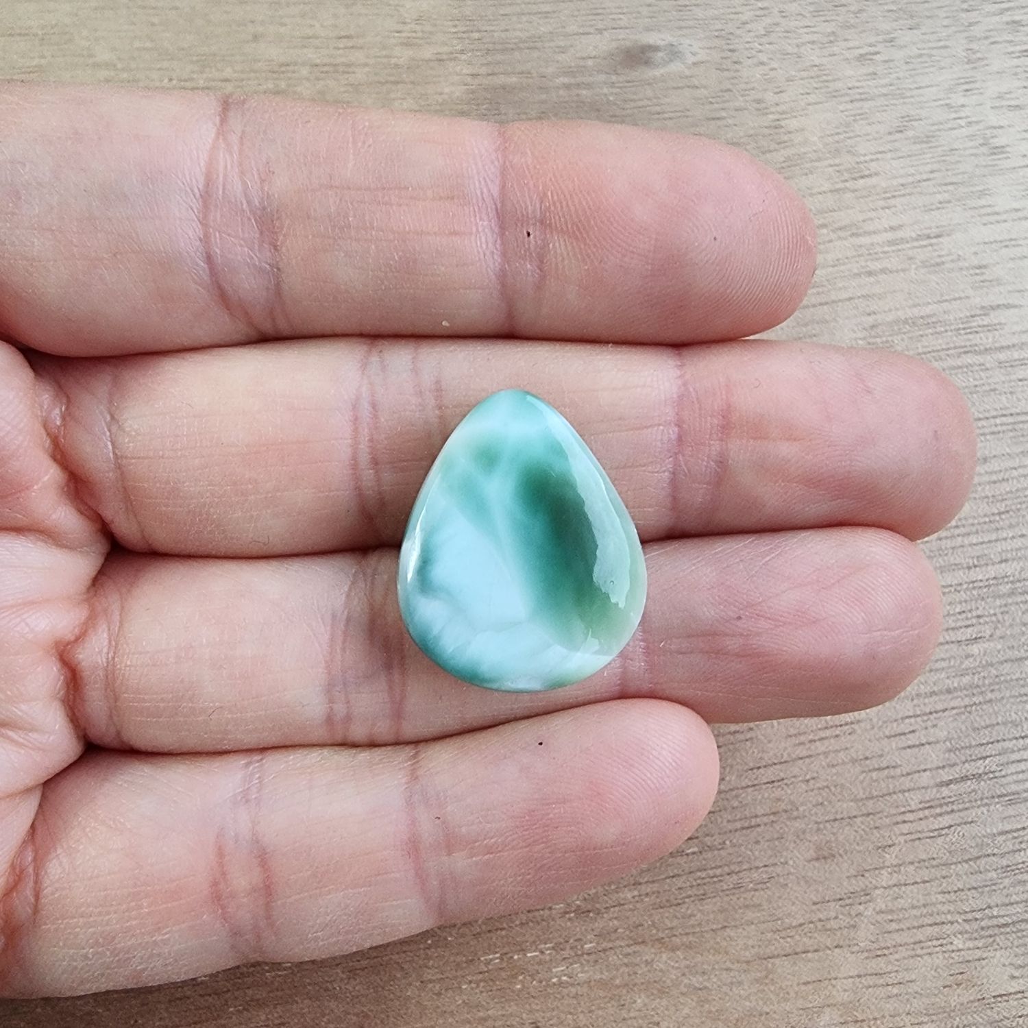 Hemimorphite Cabochon / Pendant for jewelry making or diy craft projects 5.6gr