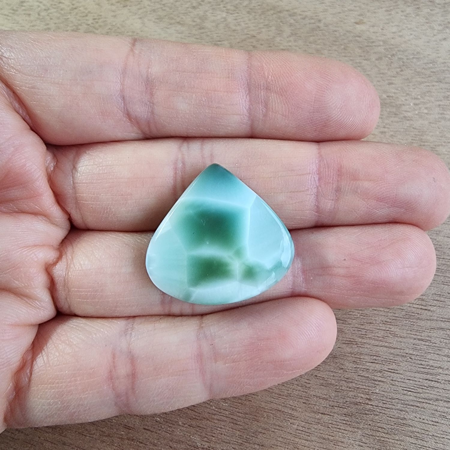 Hemimorphite Cabochon / Pendant for jewelry making or diy craft projects 5.7gr