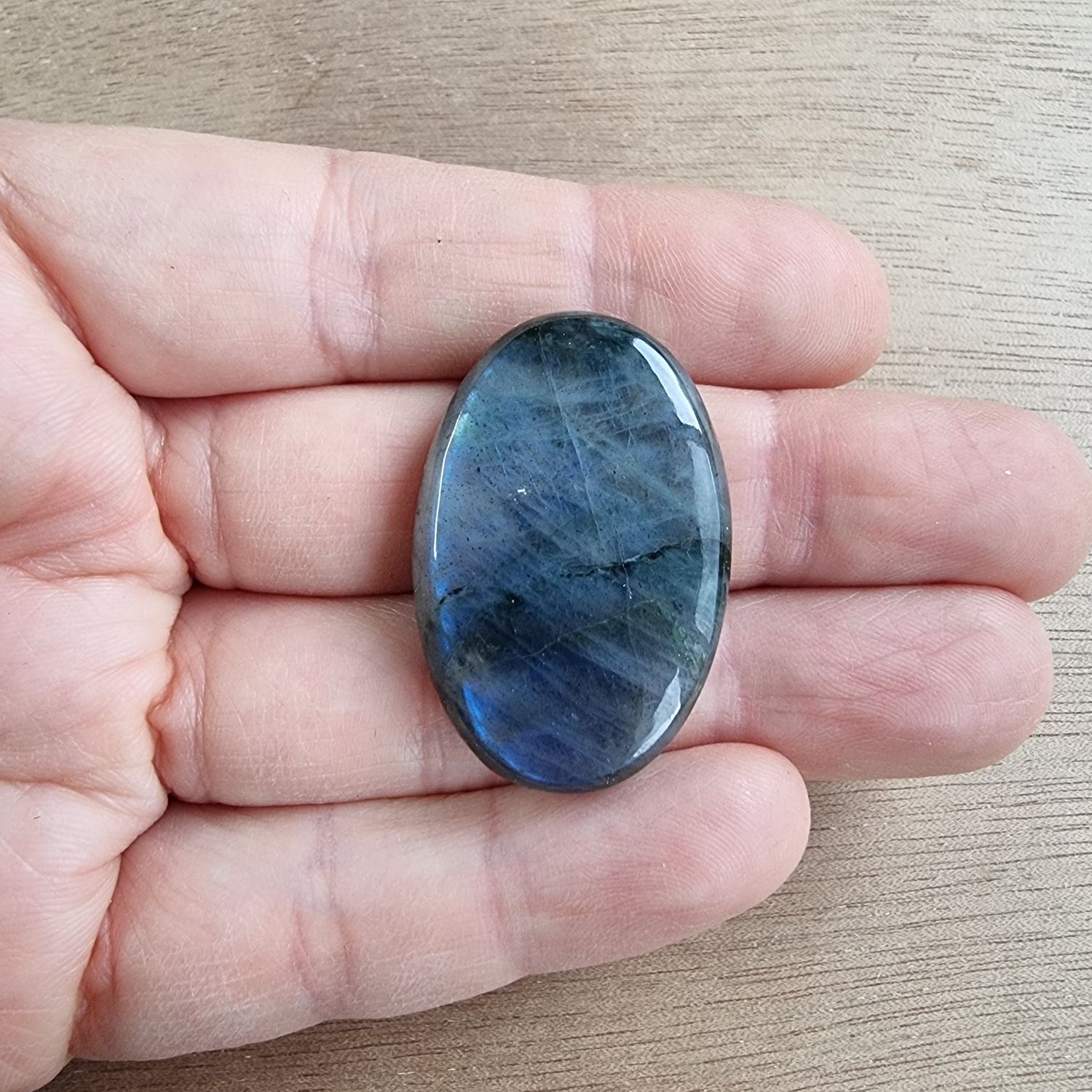 Labradorite Cabochon / Pendant for jewelry making or diy craft projects 12.4gr