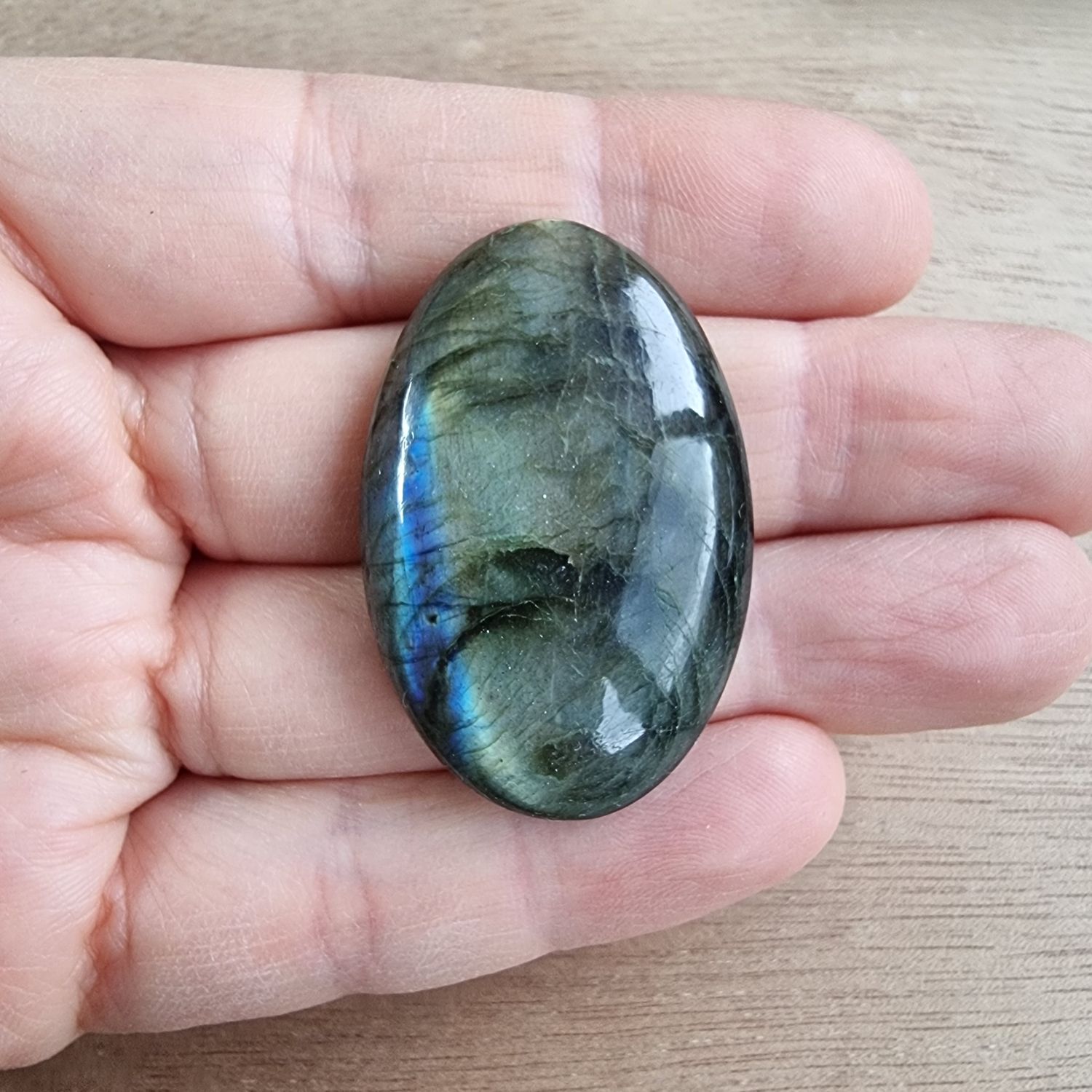 Labradorite Cabochon / Pendant for jewelry making or diy craft projects 16.7gr