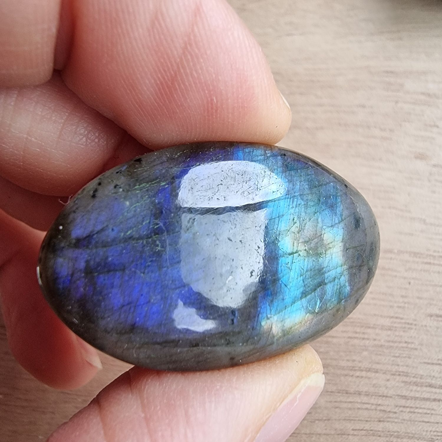 Labradorite Cabochon / Pendant for jewelry making or diy craft projects 13.8gr
