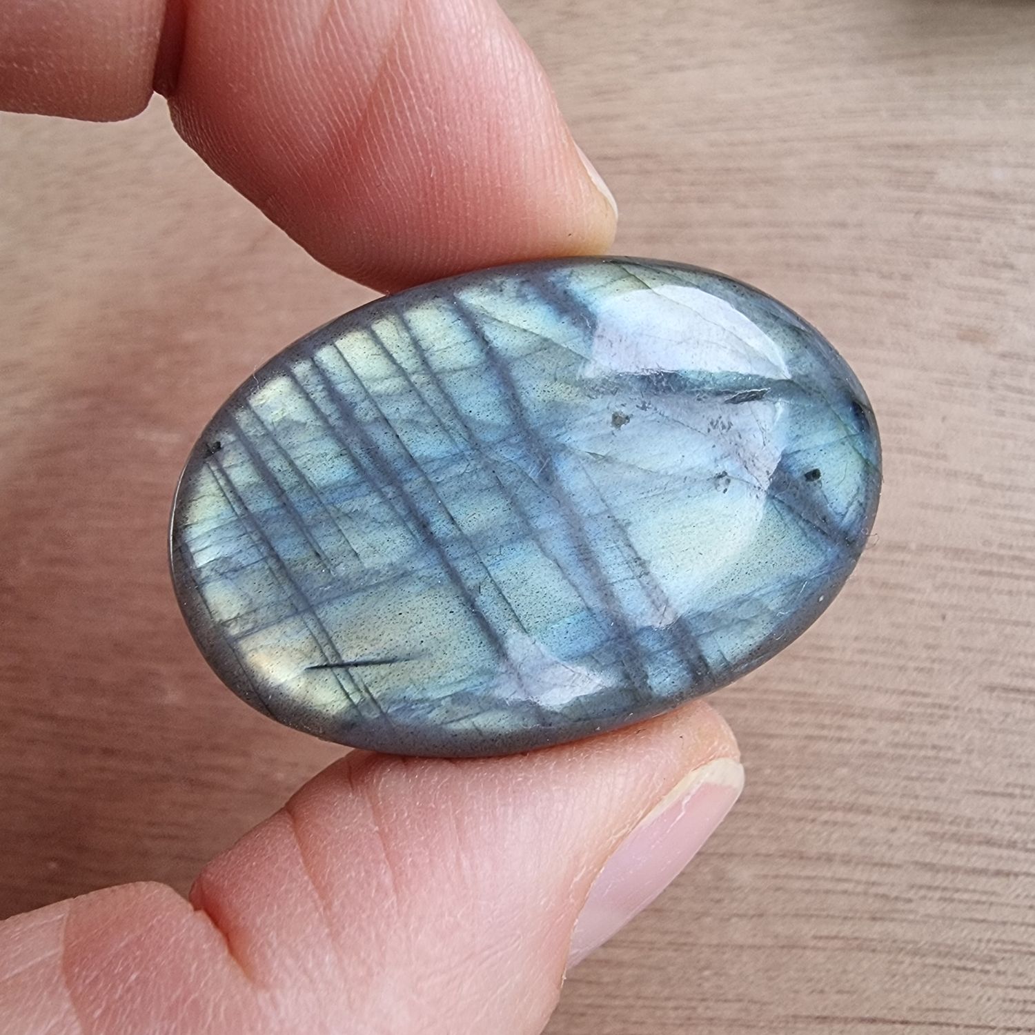 Labradorite Cabochon / Pendant for jewelry making or diy craft projects 15.5gr