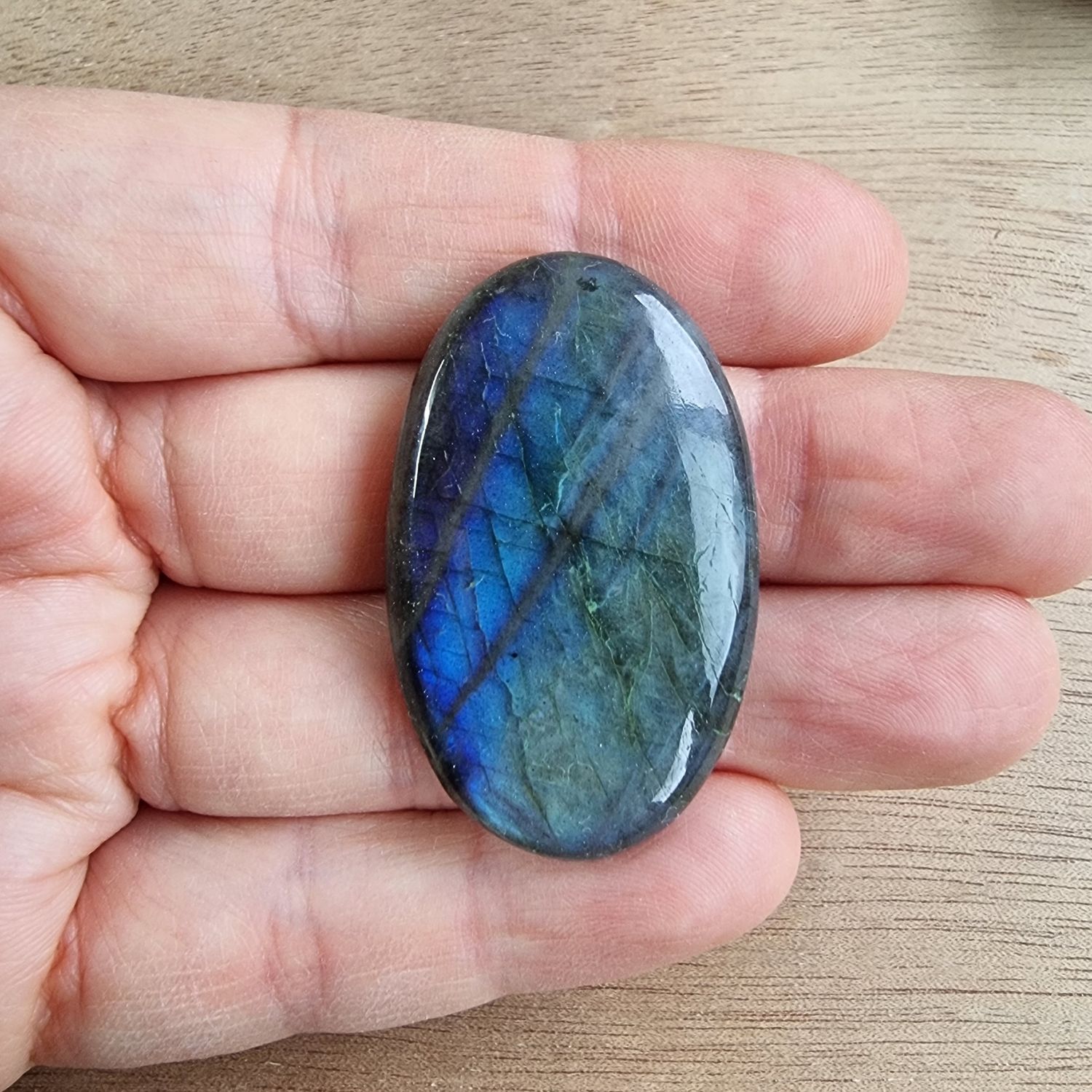 Labradorite Cabochon / Pendant for jewelry making or diy craft projects 16.8gr