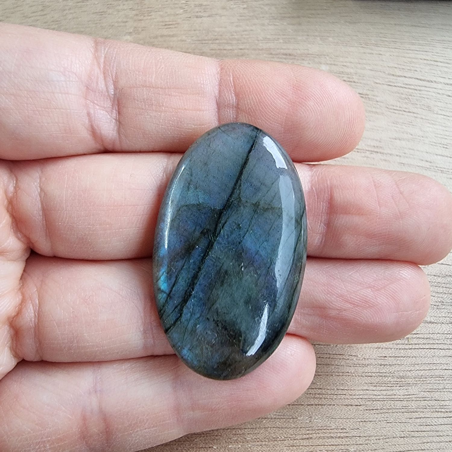 Labradorite Cabochon / Pendant for jewelry making or diy craft projects 12.2gr