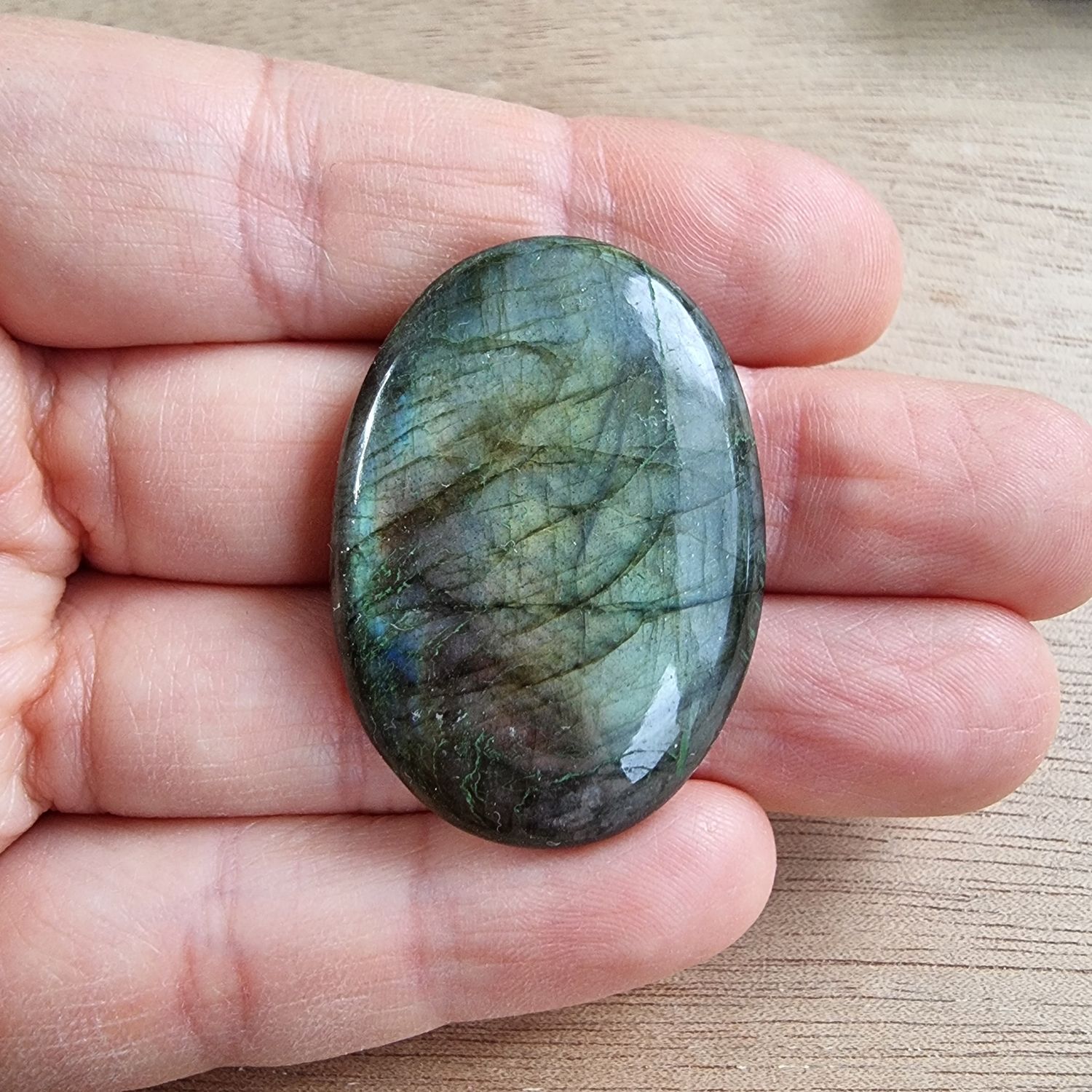 Labradorite Cabochon / Pendant for jewelry making or diy craft projects 18.3gr