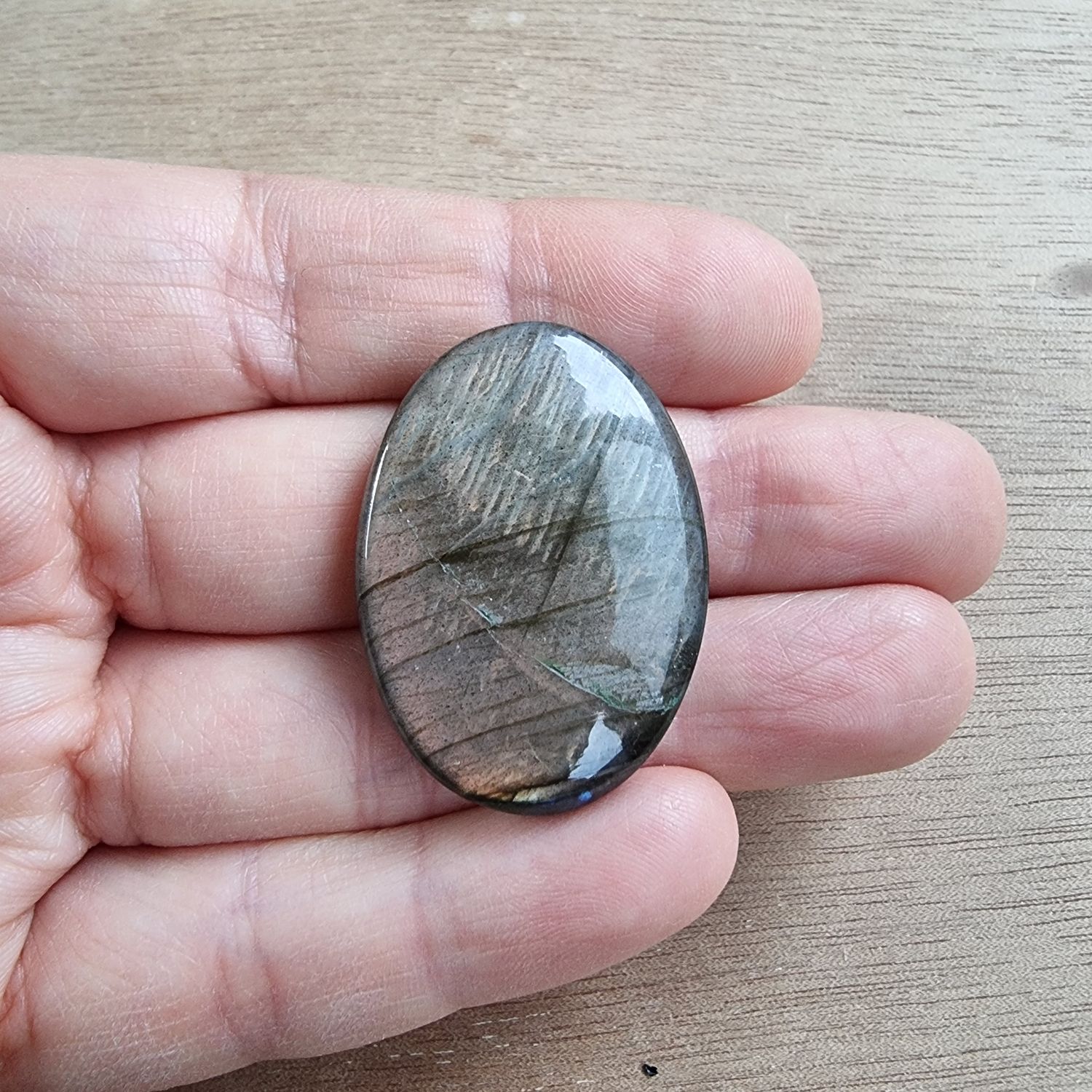 Labradorite Cabochon / Pendant for jewelry making or diy craft projects 12.9gr