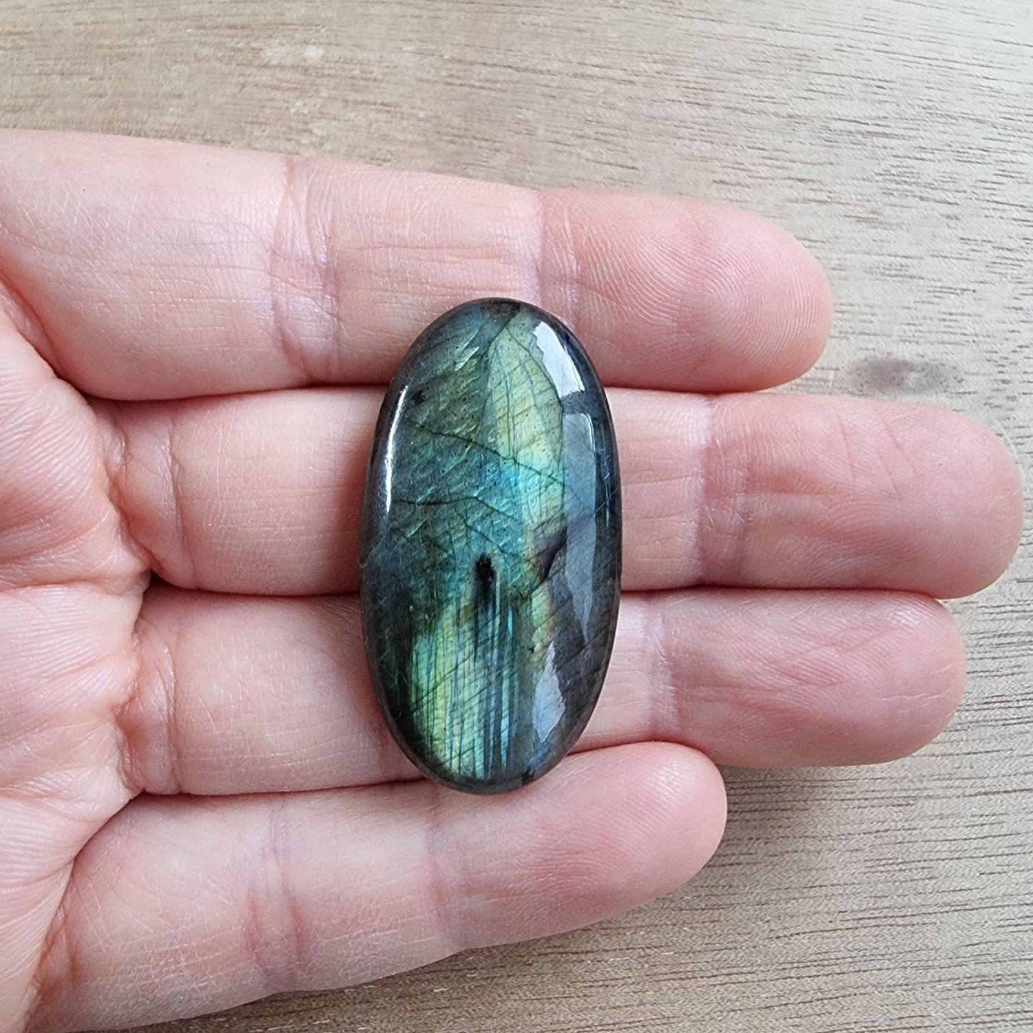 Labradorite Cabochon / Pendant for jewelry making or diy craft projects 12.2gr