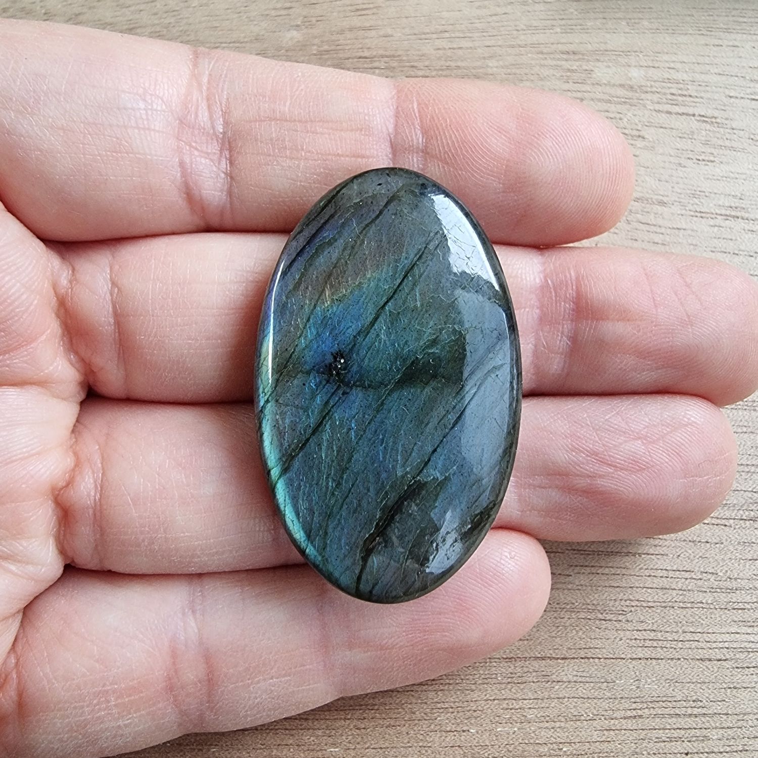 Labradorite Cabochon / Pendant for jewelry making or diy craft projects 17.7gr