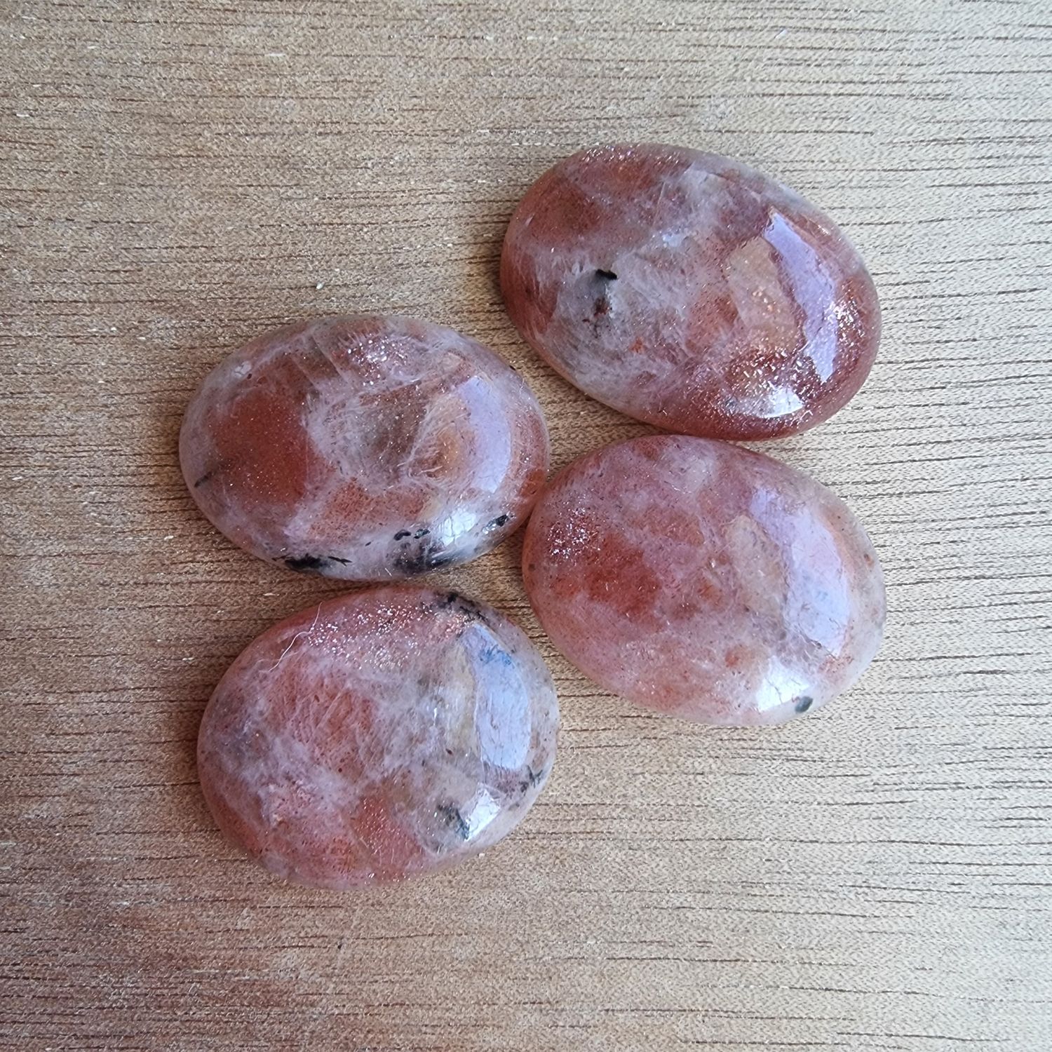 Sunstone Cabochon Lot / Pendant Lot for jewelry making or diy craft projects 25.4gr