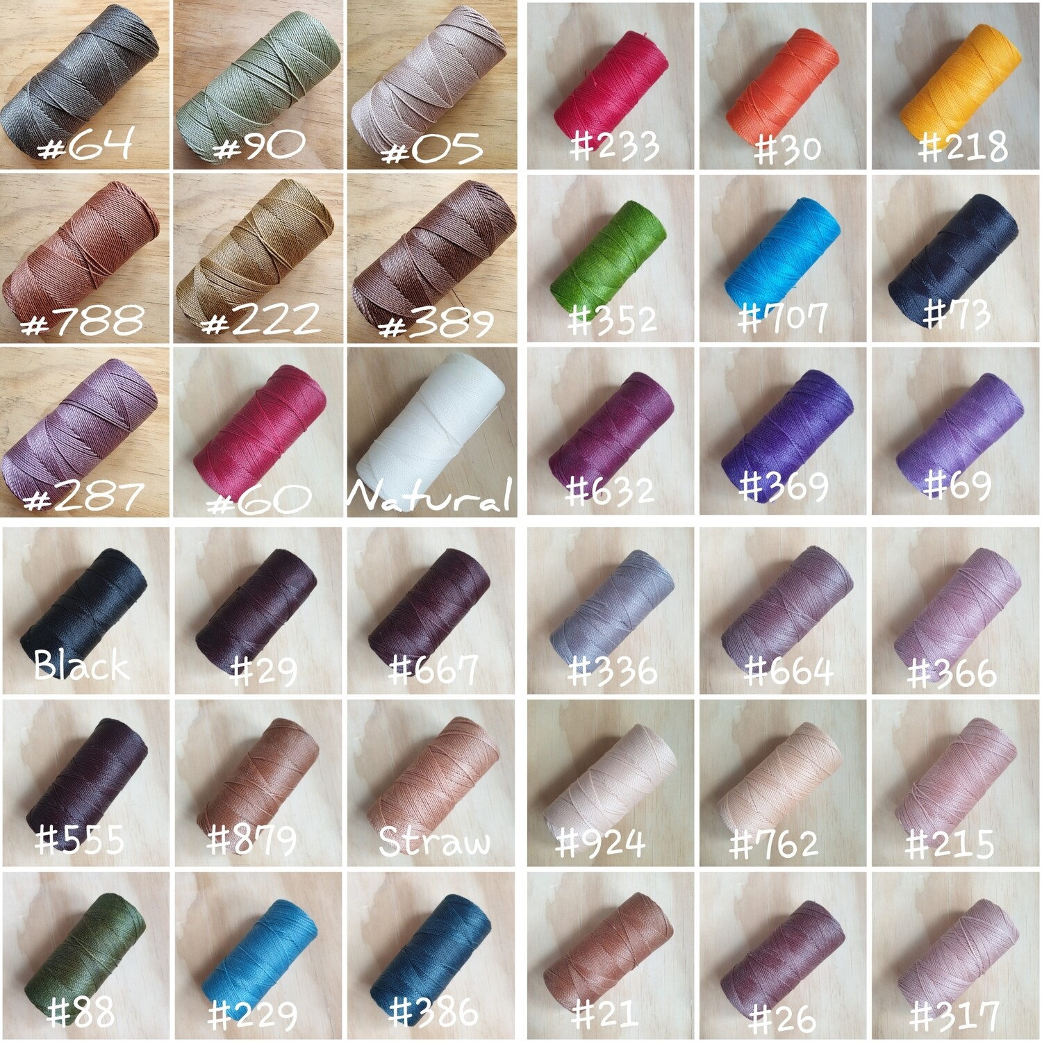 1mm Macrame Jewelry Thread 170metre roll Premium Quality Linhasita