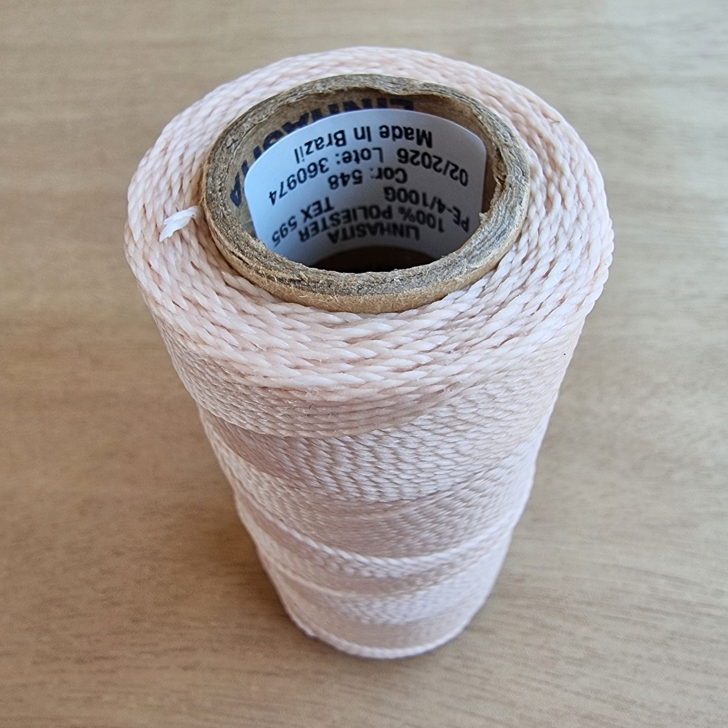 Cor #548 1mm Waxed Linhasita Thread 170m Spool