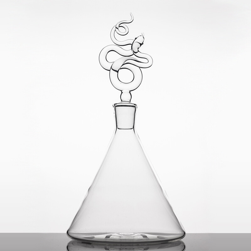Serpentine Decanter
