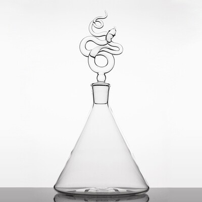 Serpentine Decanter