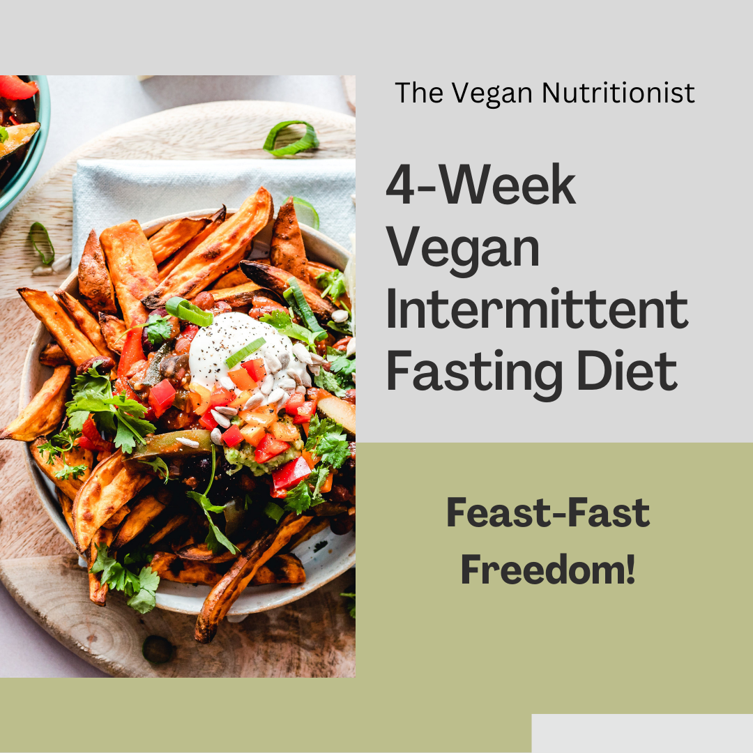 4-Week Vegan Intermittent Fasting Diet Meal Plan