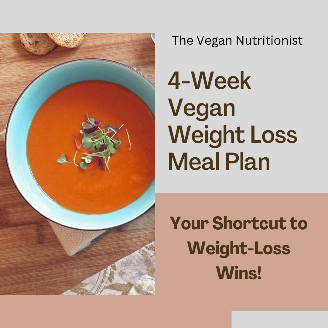 4-Week Vegan Weight Loss Meal Plan | Plant Based Diet For Weight Loss