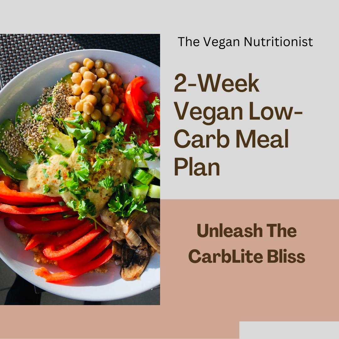 2-Week Vegan Low-Carb Meal Plan | Vegan Low Carb Diet