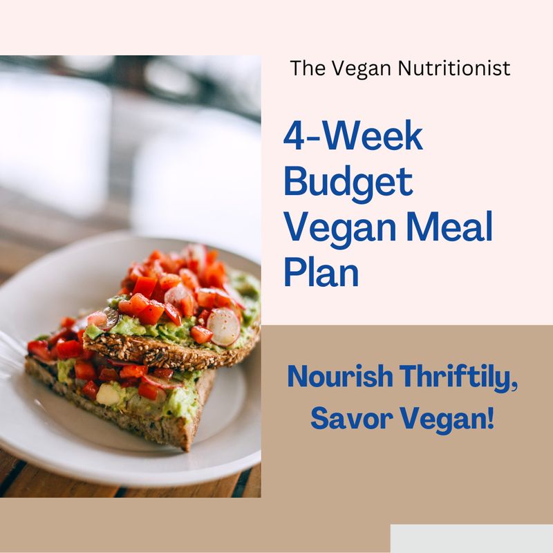 Budget Vegan 4-Week Meal Plan | Low Cost Vegan Recipes Budget Vegan 4-Week Meal Plan | Low Cost Vegan Recipes