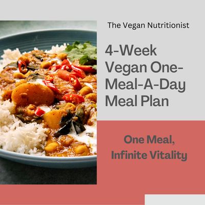 4-Week Vegan OMAD Intermittent Fasting Meal Plan | OMAD Diet 4-Week Vegan OMAD Intermittent Fasting Meal Plan | OMAD Diet