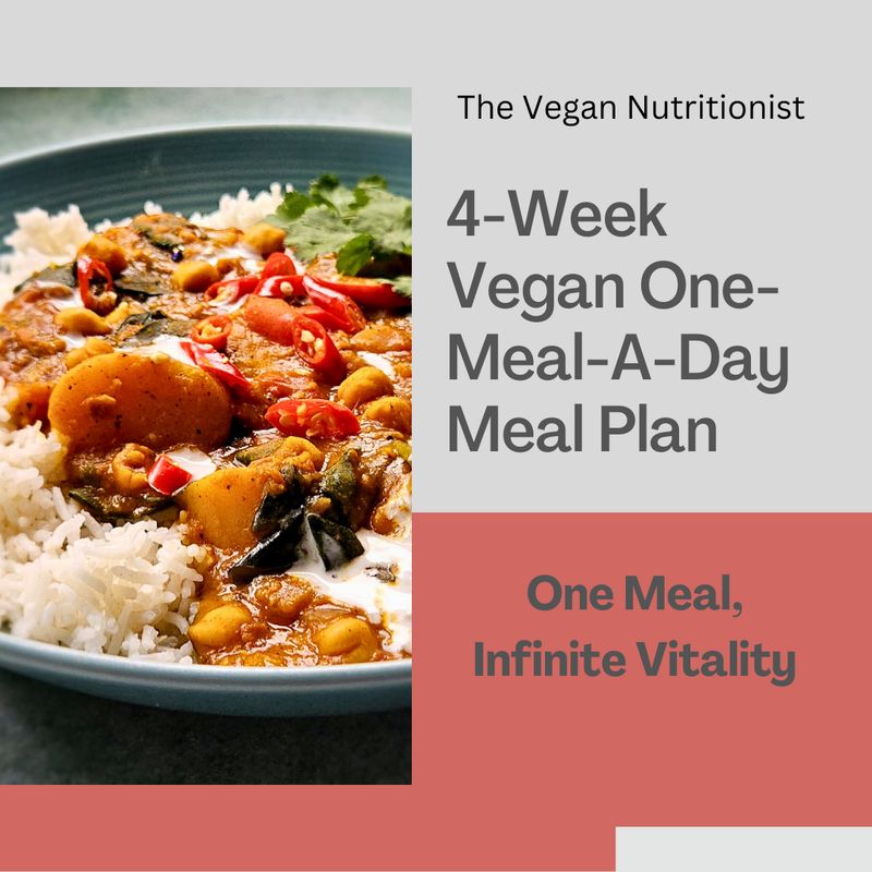 4-Week Vegan OMAD Intermittent Fasting Meal Plan | OMAD Diet 4-Week Vegan OMAD Intermittent Fasting Meal Plan | OMAD Diet