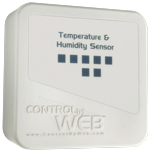 ControlByWeb lämpötila ja kosteus anturi, seinäasennus