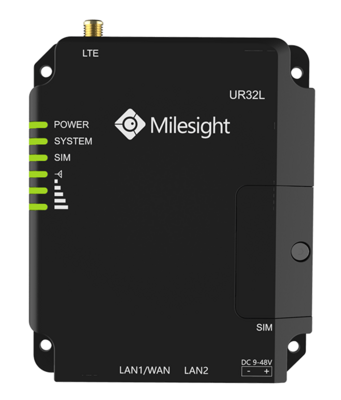 Milesight UR32L Lite Series teollisuusreititin