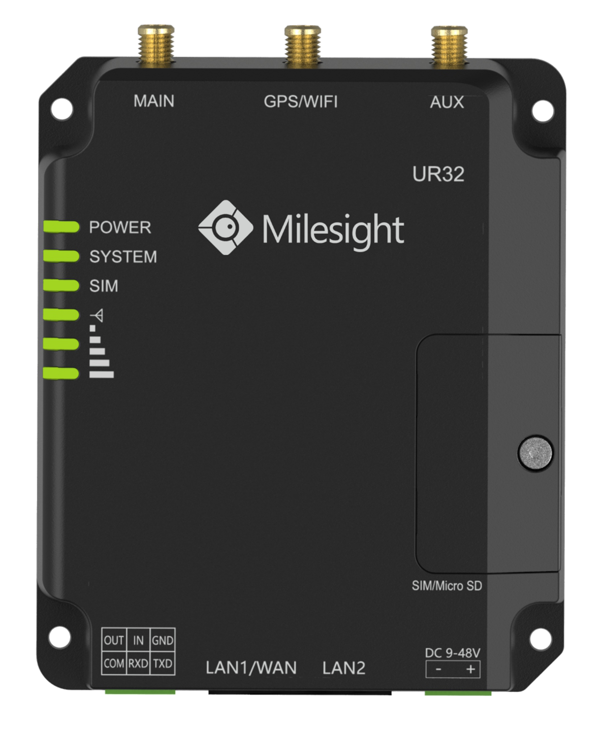 Milesight UR32 PoE Pro Series teollisuusreititin