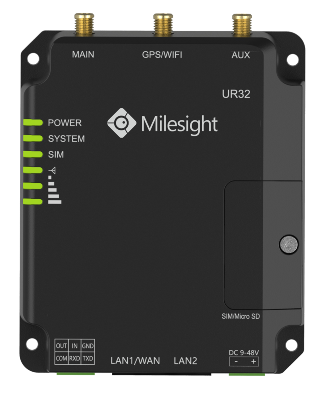 Milesight UR32 Pro Series teollisuusreititin