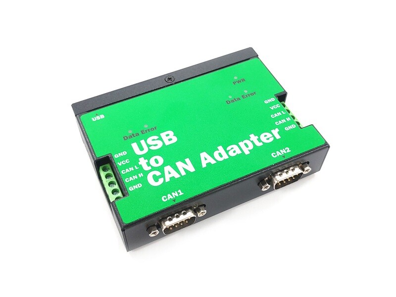 TITAN USB-2CAN-SI-M: USB to CAN adapteri, 2x CAN-portti