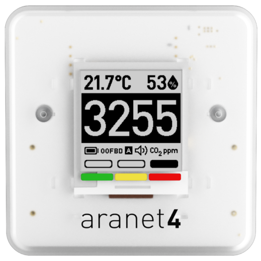 Aranet4 PRO sisäilman laadun langaton mittari