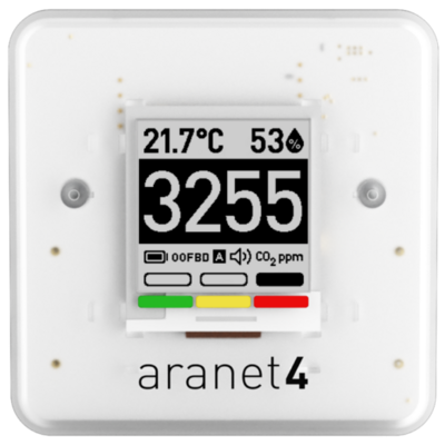 Aranet4 PRO sisäilman laadun langaton mittari