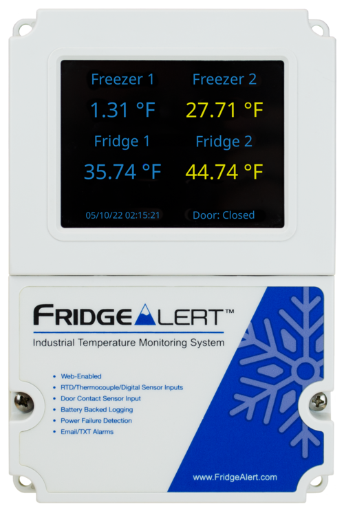 ControlByWeb FridgeAlert lämpötilan valvontaratkaisu