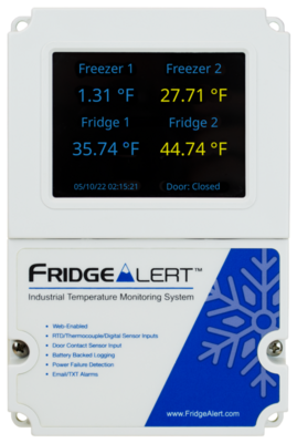 ControlByWeb FridgeAlert lämpötilan valvontaratkaisu