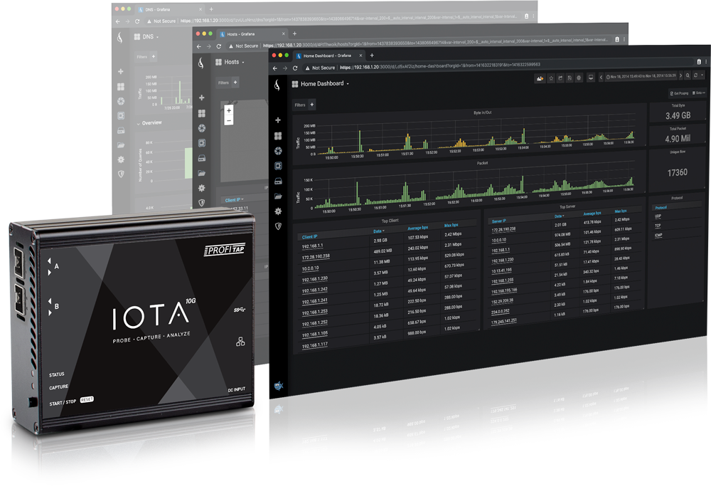Profitap IOTA 10G+ EDGE verkkoanalysaattori, 1TB SSD