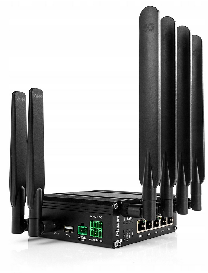 Milesight UR75 5G IoT reititin (4 kappaleen erikoiserä)