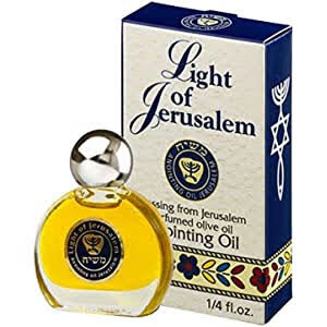 Light of Jerusalem annionting oil